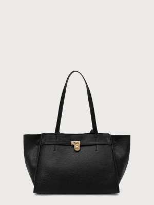 MICHAEL Michael Kors torebka shopper damska skórzana HAMILTON MODERNE czarny