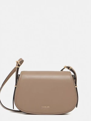 MICHAEL Michael Kors torebka skórzana kolor beżowy 30R5GL0M2L