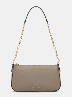 MICHAEL Michael Kors torebka skórzana kolor beżowy 32H3G8EW6L