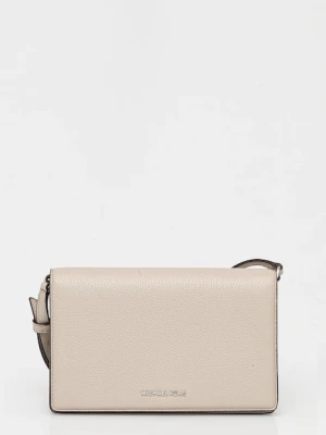 MICHAEL Michael Kors torebka skórzana kolor beżowy