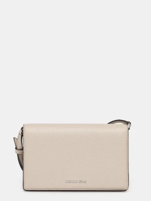MICHAEL Michael Kors torebka skórzana kolor beżowy