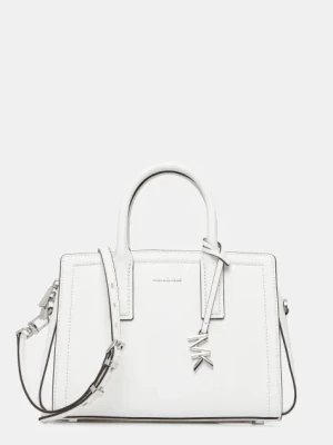 MICHAEL Michael Kors torebka skórzana kolor biały 30S5S9IS1L