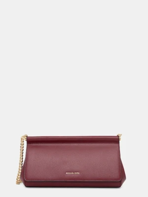 MICHAEL Michael Kors torebka skórzana kolor bordowy 30S5G9YC6L