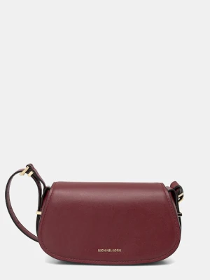 MICHAEL Michael Kors torebka skórzana kolor bordowy 32S5GL0C1L