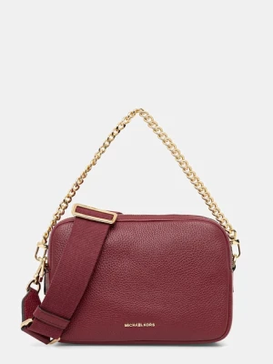 MICHAEL Michael Kors torebka skórzana kolor bordowy 32S5GYTC5L