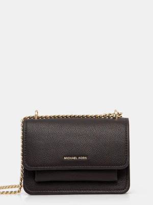 MICHAEL Michael Kors torebka skórzana kolor brązowy 32T4GC7C1T