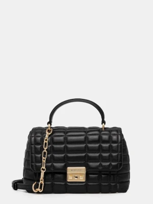 MICHAEL Michael Kors torebka skórzana kolor czarny 30F5G2RS2L