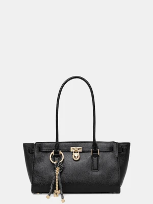 MICHAEL Michael Kors torebka skórzana kolor czarny 30F5GNXT0L