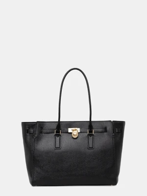 MICHAEL Michael Kors torebka skórzana kolor czarny 30F5GNXT3L