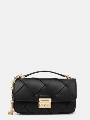 MICHAEL Michael Kors torebka skórzana kolor czarny 30S5G2RL5L