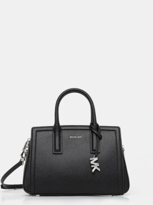 MICHAEL Michael Kors torebka skórzana kolor czarny 30S5S9IS1L