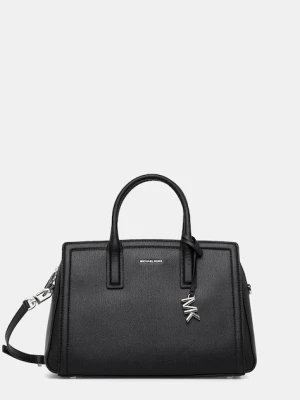 MICHAEL Michael Kors torebka skórzana kolor czarny 30S5S9IS2L