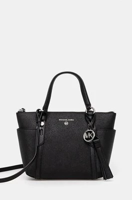 MICHAEL Michael Kors torebka skórzana kolor czarny 30T0SNXT1L