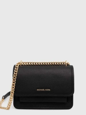 MICHAEL Michael Kors torebka skórzana kolor czarny 32T4GC7C1T