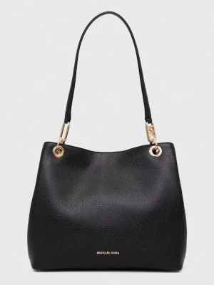 MICHAEL Michael Kors torebka skórzana kolor czarny
