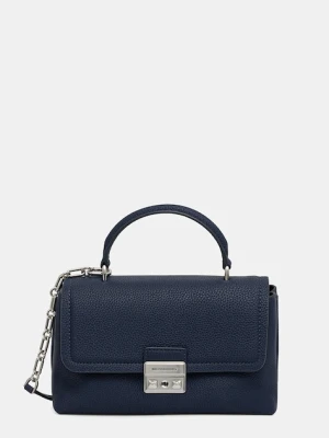 MICHAEL Michael Kors torebka skórzana kolor niebieski 30R6S2RS2L