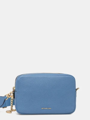 MICHAEL Michael Kors torebka skórzana kolor niebieski 32S5GYTC5L
