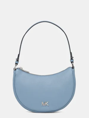 MICHAEL Michael Kors torebka skórzana kolor niebieski 32S5S8QU1L