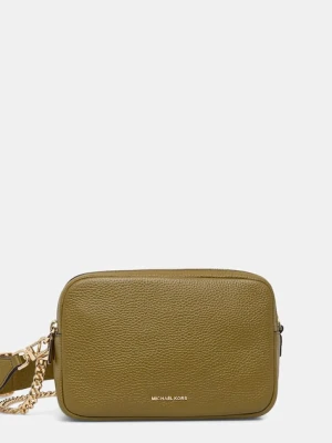 MICHAEL Michael Kors torebka skórzana kolor zielony 32S5GYTC5L