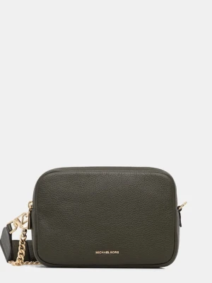 MICHAEL Michael Kors torebka skórzana kolor zielony 32S5GYTC5L