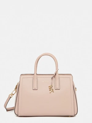 MICHAEL Michael Kors torebka skórzana LAILA kolor beżowy 30R5G9IS6L