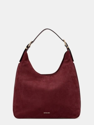 MICHAEL Michael Kors torebka skórzana NOLITA kolor bordowy 30F4GY5H3T