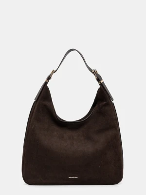 MICHAEL Michael Kors torebka skórzana NOLITA kolor brązowy 30F4GY5H3T