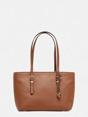 MICHAEL Michael Kors torebka skórzana QUINN kolor brązowy 30T5GQNT2L