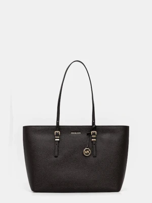 MICHAEL Michael Kors torebka skórzana QUINN kolor brązowy 30T5GQNT9L