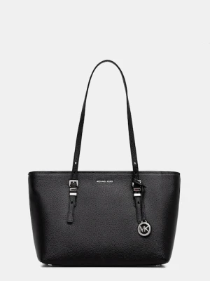 MICHAEL Michael Kors torebka skórzana QUINN kolor czarny 30T5SQNT2L