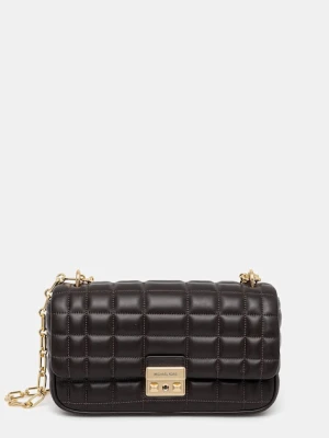 MICHAEL Michael Kors torebka skórzana TRIBECA kolor brązowy 30R4G2RL7L