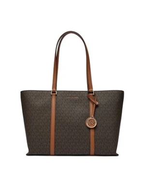 MICHAEL Michael Kors Torebka Temple Tote 30R4G1LT3B Brązowy