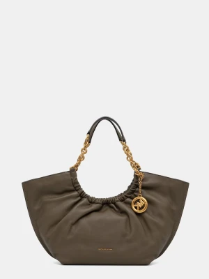 MICHAEL Michael Kors torebka tote damska skórzana Indie zielony