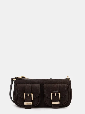 MICHAEL Michael Kors torebka zamszowa brązowy