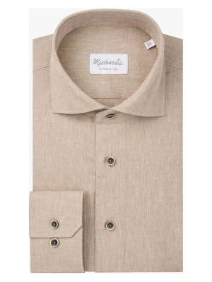 Michaelis Koszula - Slim fit - w kolorze beżowym rozmiar: 41