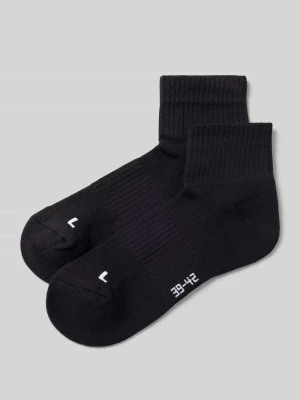 Mid Running Socks w 2‑pakiecie z prążkowanymi ściągaczami Snocks