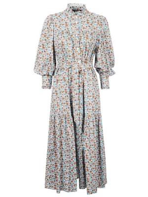 Midi sukienka z kwiecistym wzorem z bawełny Max Mara Weekend