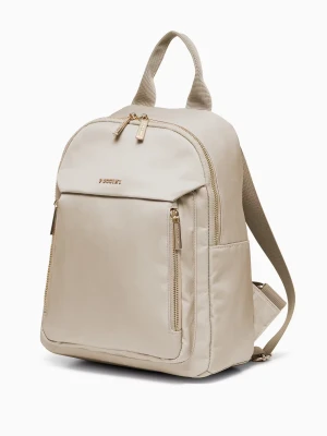 Miejski plecak damski beżowy Puccini