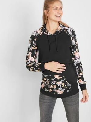 Miękka bluza 2 w 1, ciążowa i do karmienia piersią bonprix