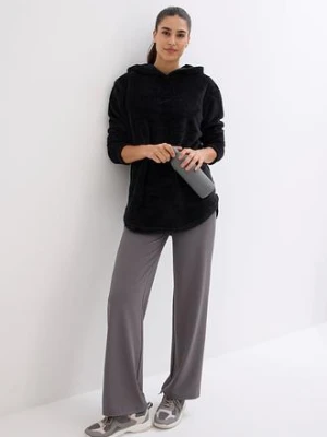 Miękka długa bluza z polaru, oversized bonprix