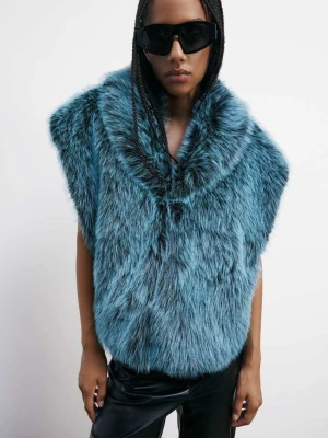 Miękka, dwustronna peleryna PATRIZIA PEPE