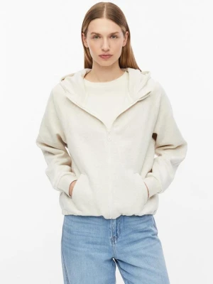 Miękka rozpinana bluza o kroju oversize s.Oliver beżowy