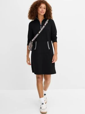 Miękka sukienka dresowa bonprix