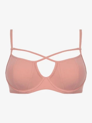 Miękki biustonosz z krzyżującymi się paskami Porto M Marilyn Poupee