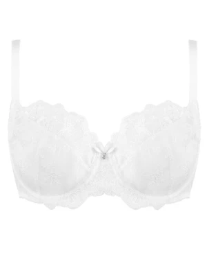 Miękki Koronkowy Biustonosz Shirley White Poupee Marilyn