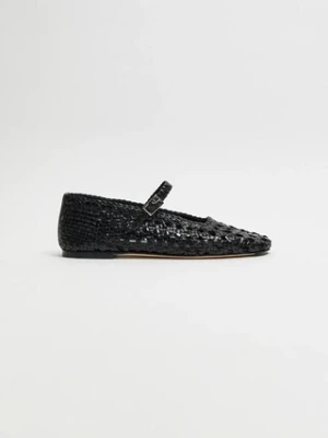 Miista baleriny skórzane Yeida