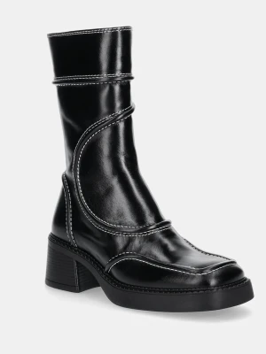 Miista botki skórzane Malene