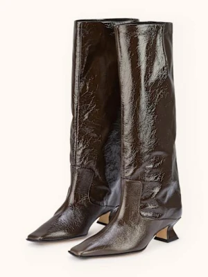 Miista Kozaki Lakierowane Effie gruen