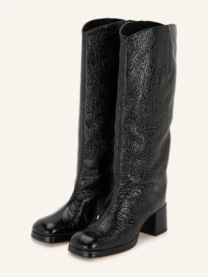 Miista Kozaki Lakierowane Tundra schwarz