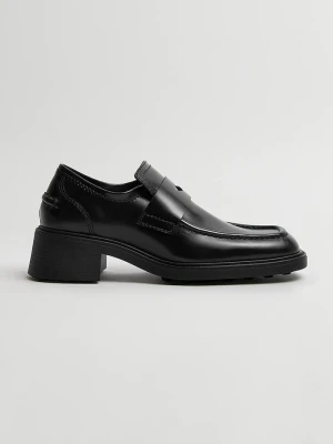 Miista loafersy skórzane Amelia czarny